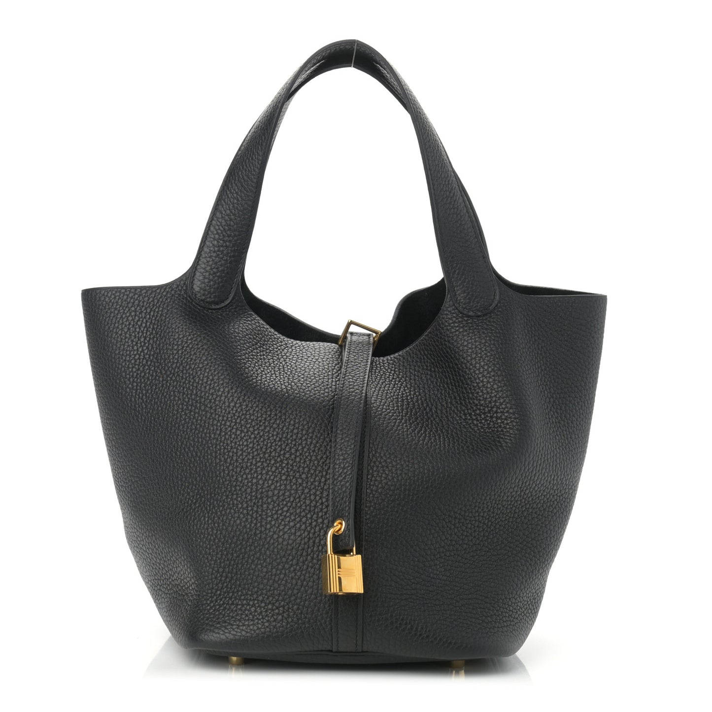 Taurillon Clemence Picotin Lock 22 MM Black