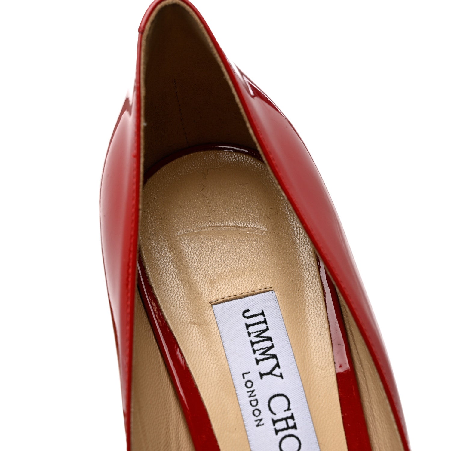 Jimmy Choo Patent Romy 85 Pumps 41 Red 8 of 10