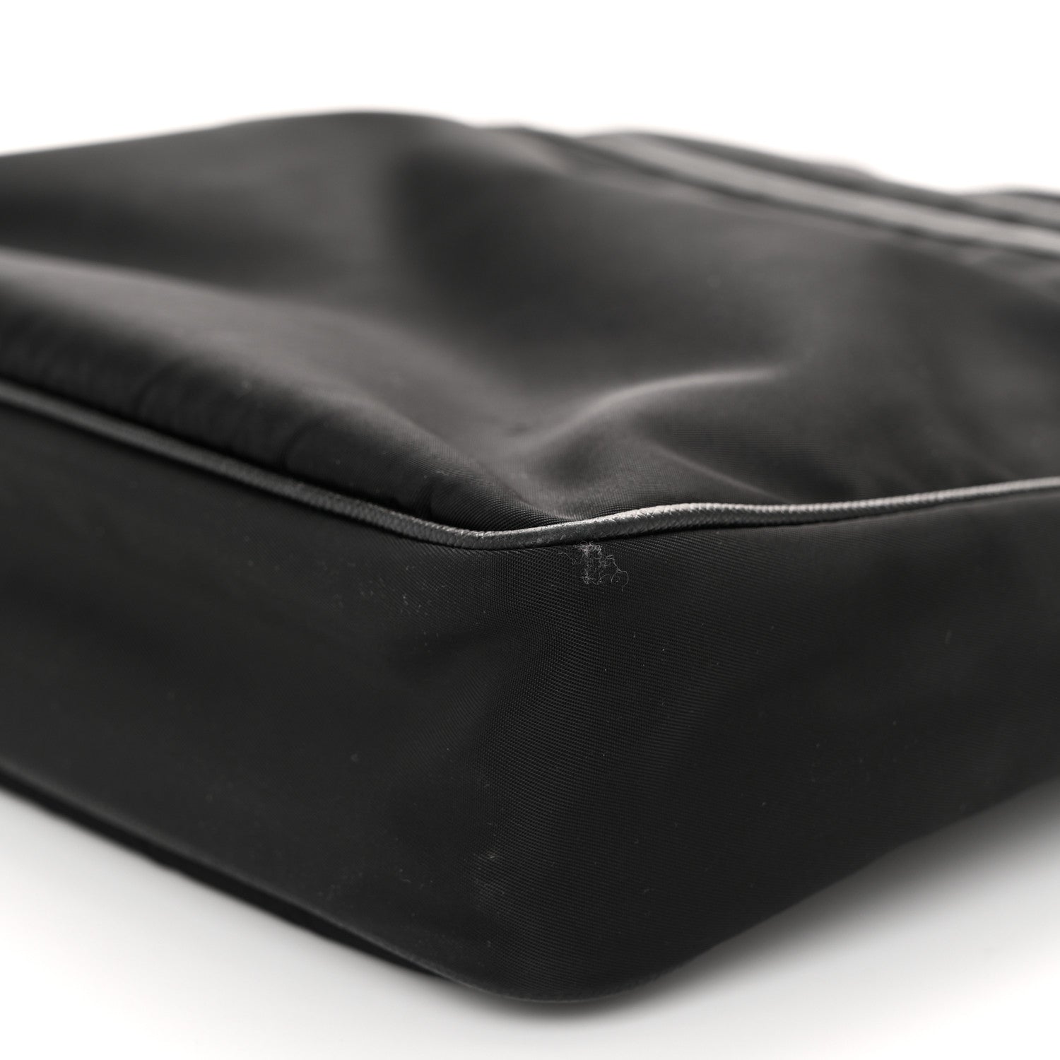 Prada Tessuto Nylon Messenger Bag Black 10 of 10