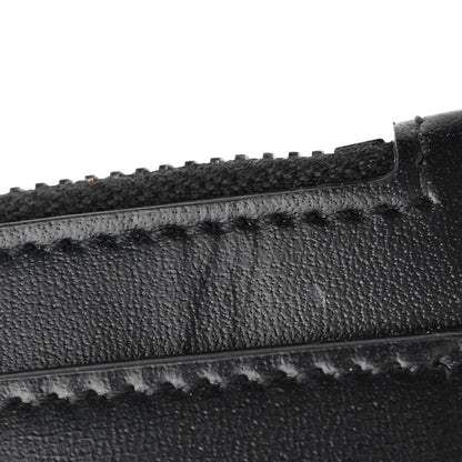 Saint Laurent Smooth Calfskin Monochrome Monogram Bill Pouch Black 8 of 9