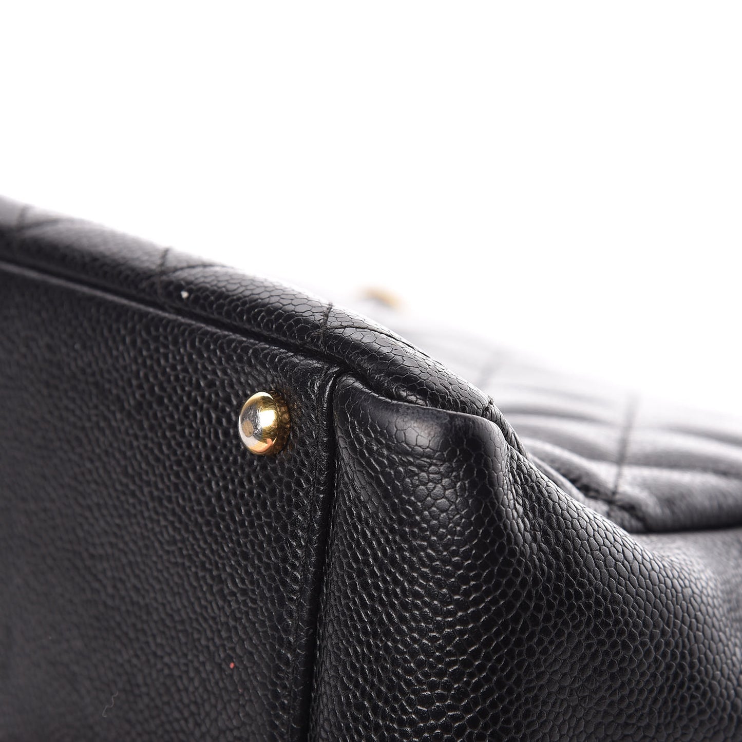 Caviar Quilted Petit Timeless Tote PTT Black