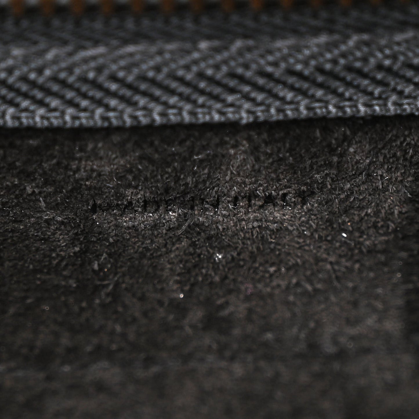 Grained Calfskin Nano Belt Bag Black