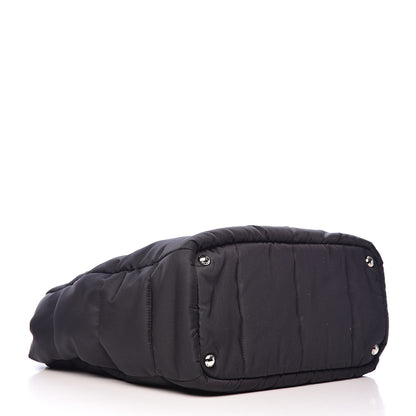 Prada Tessuto Nylon Bomber Tote Black 4 of 10