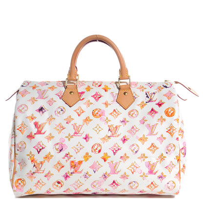 Louis Vuitton Watercolor Aquarelle Speedy 35 White 1 of 7