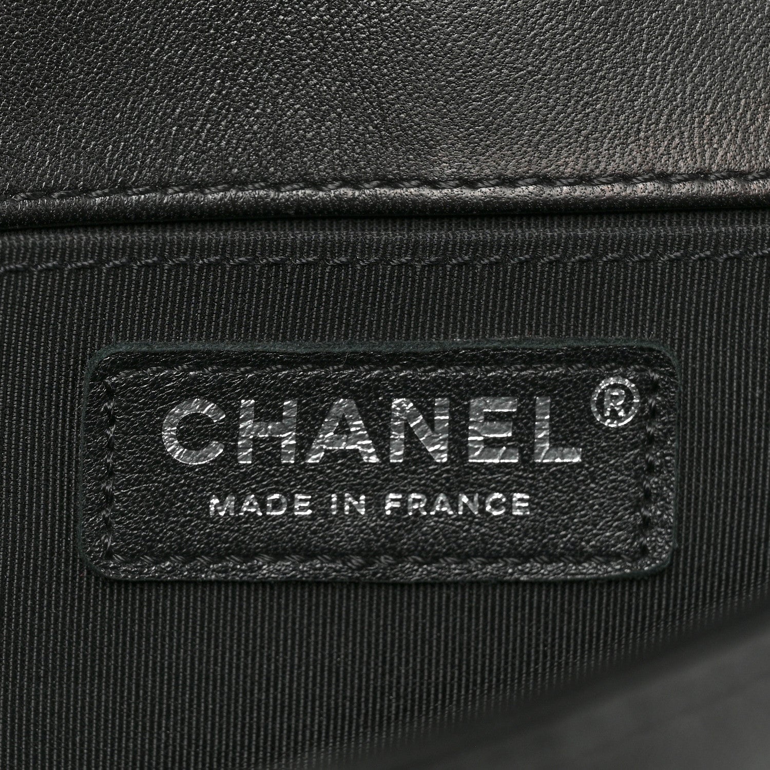 Chanel Tweed Lambskin Medium Boy Flap Black 6 of 11
