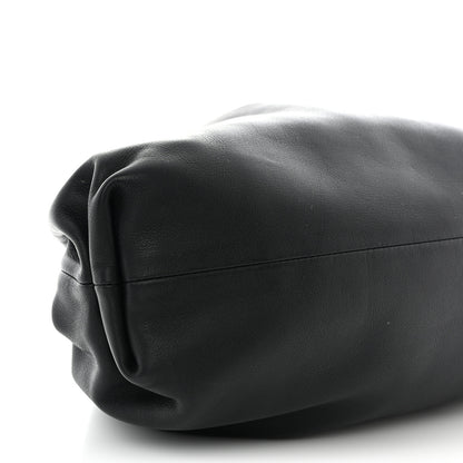 Bottega Veneta Smooth Butter Calf The Pouch Oversized Clutch Black 11 of 12