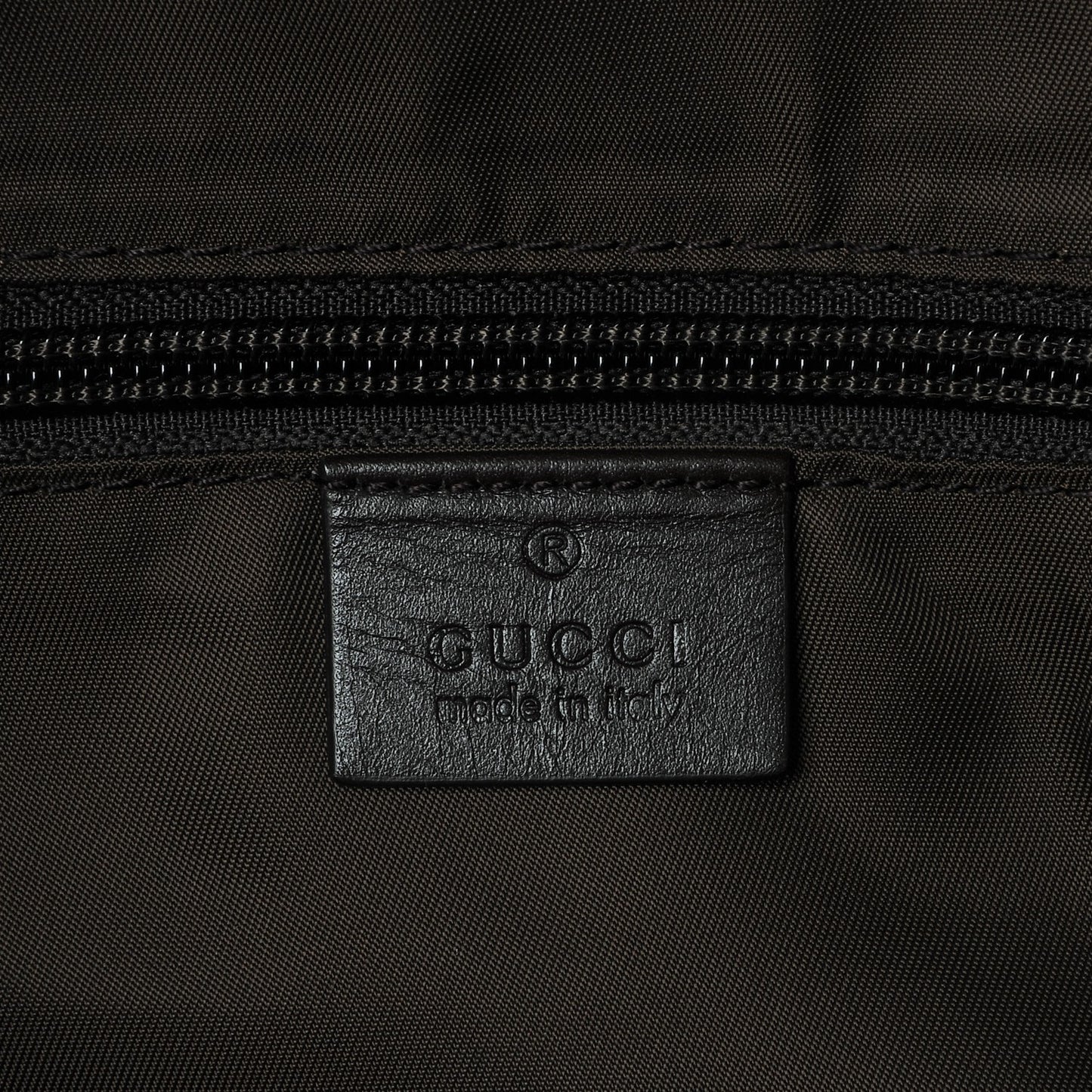 GG Supreme Monogram Interlocking G Duffle Bag Dark Brown