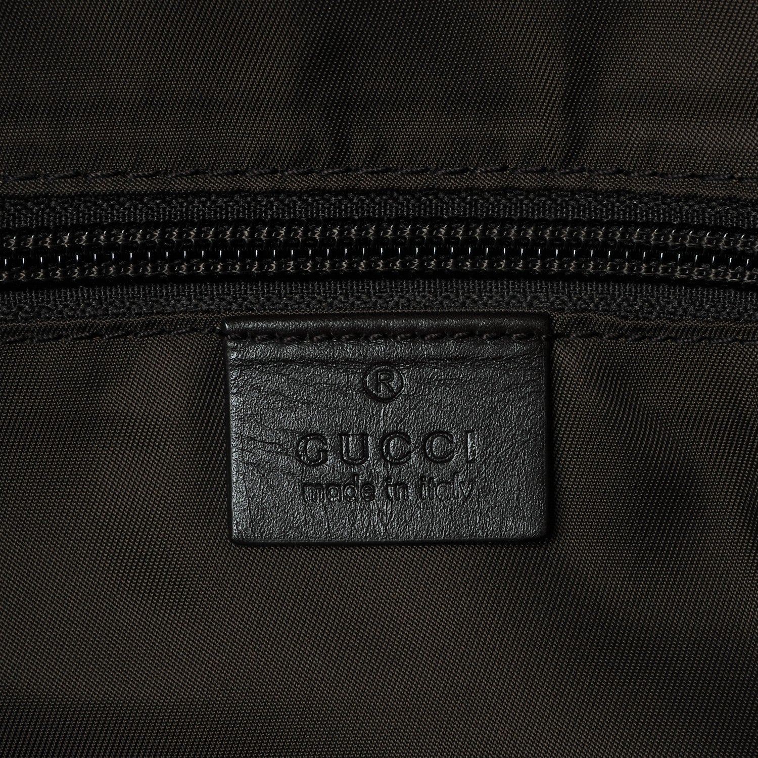 Gucci GG Supreme Monogram Interlocking G Duffle Bag Dark Brown 6 of 7