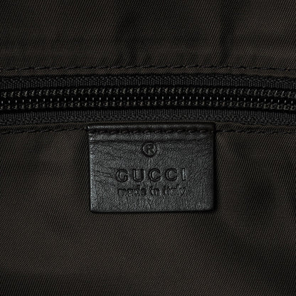 Gucci GG Supreme Monogram Interlocking G Duffle Bag Dark Brown 6 of 7