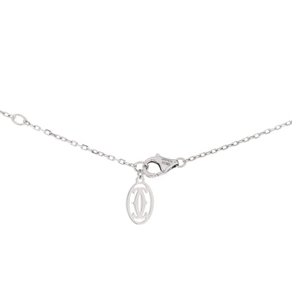 Cartier 18K White Gold Diamond SM D'Amour Pendant Necklace 5 of 6