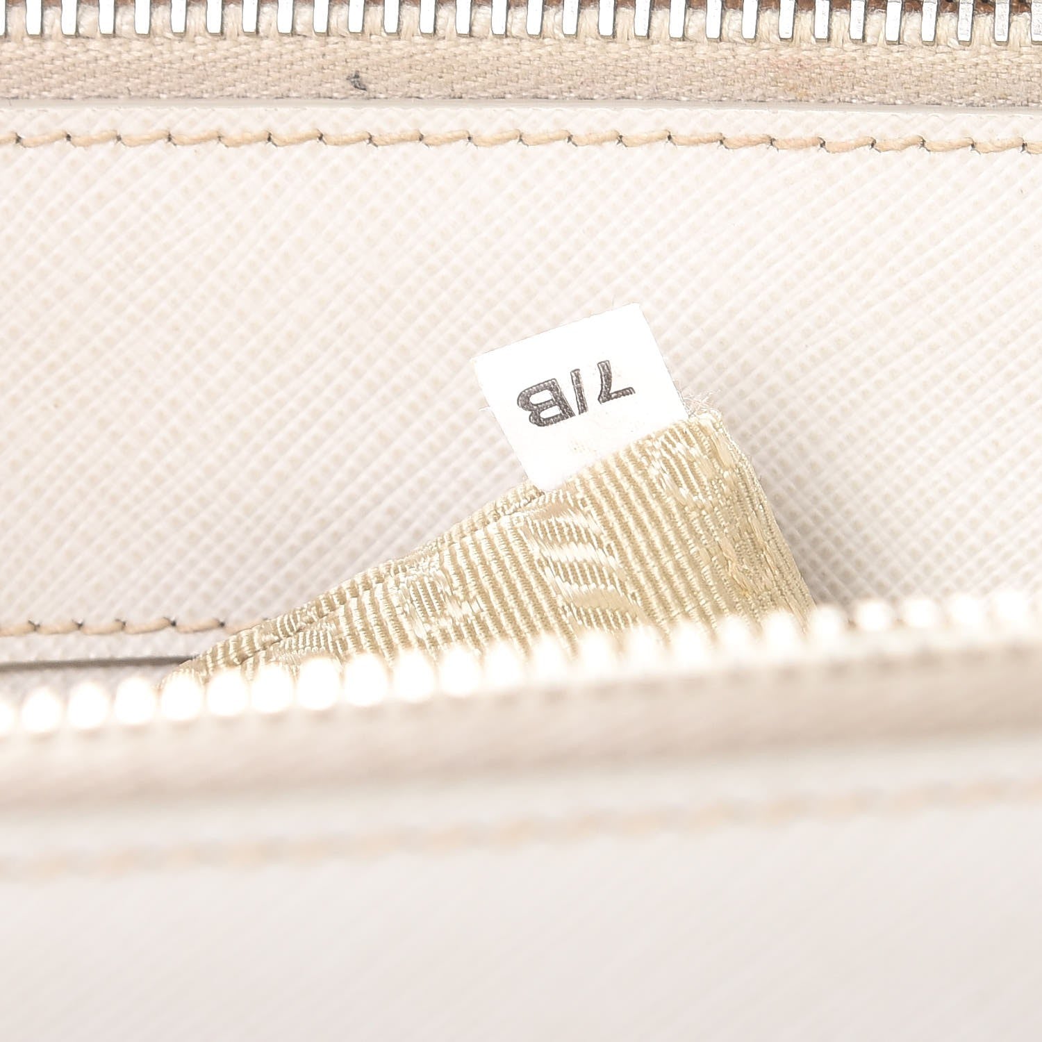 Prada Saffiano Lux Small Galleria Double Zip Tote White 9 of 15