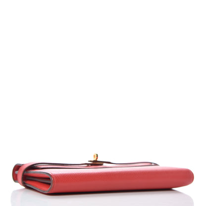 Hermes Epsom Kelly Longue Wallet Rouge Tomate 4 of 12