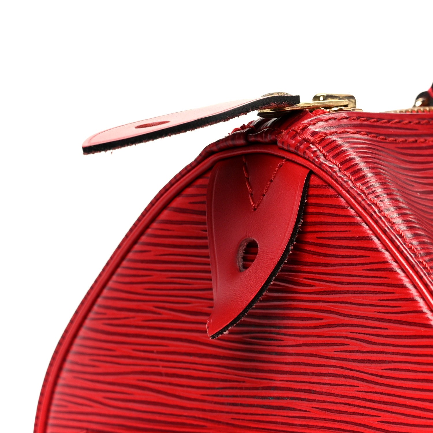 Louis Vuitton Epi Speedy 25 Castillan Red 11 of 11