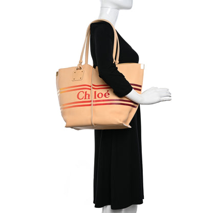 Chloe Smooth Calfskin Medium Vick Tote Blondie Beige 2 of 15