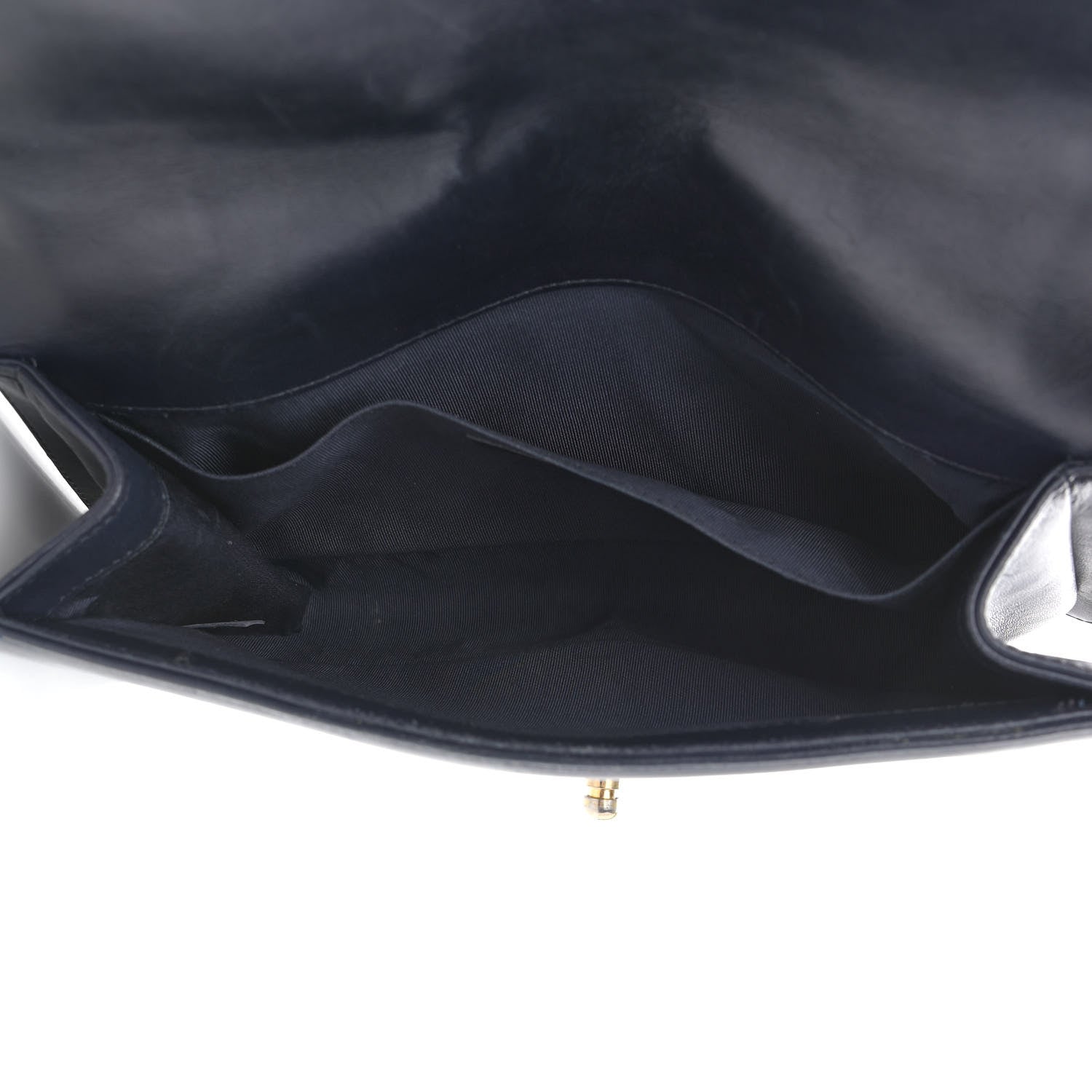Chanel Lambskin Quilted Medium Boy Flap Dark Navy 4 of 14