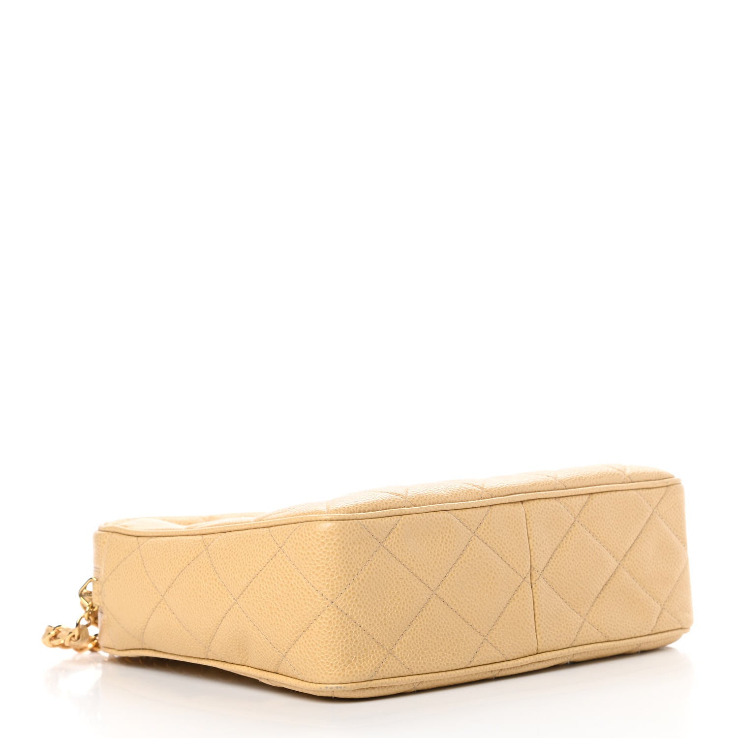 Chanel Caviar Quilted Camera Case Beige 4 of 15