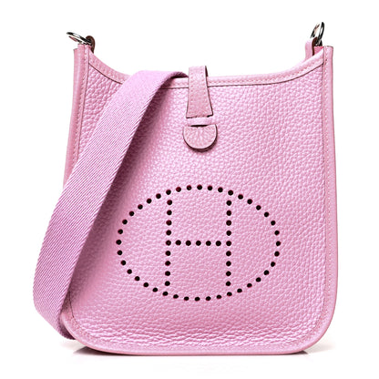 Hermes Taurillon Clemence Evelyne TPM Mauve Sylvestre 1 of 10
