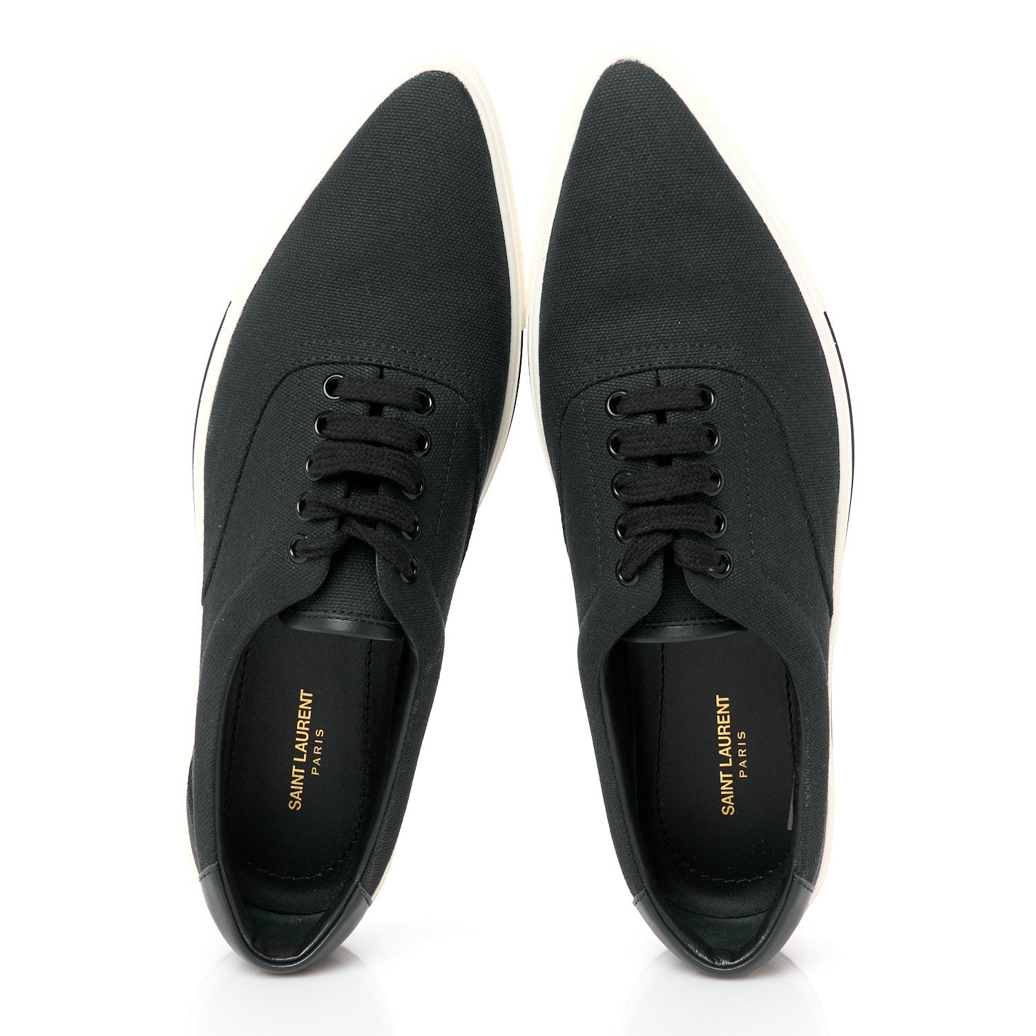 Saint Laurent Elba Greenwich Club Low Top Sneakers 42 Black 2 of 10