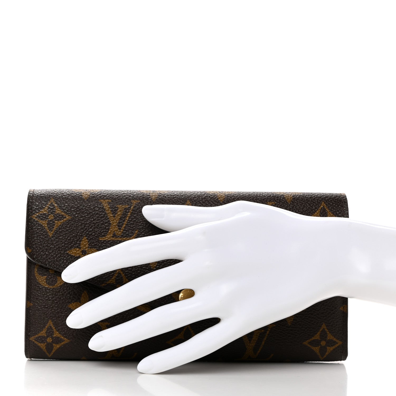 Louis Vuitton Monogram Sarah Wallet NM 2 of 12