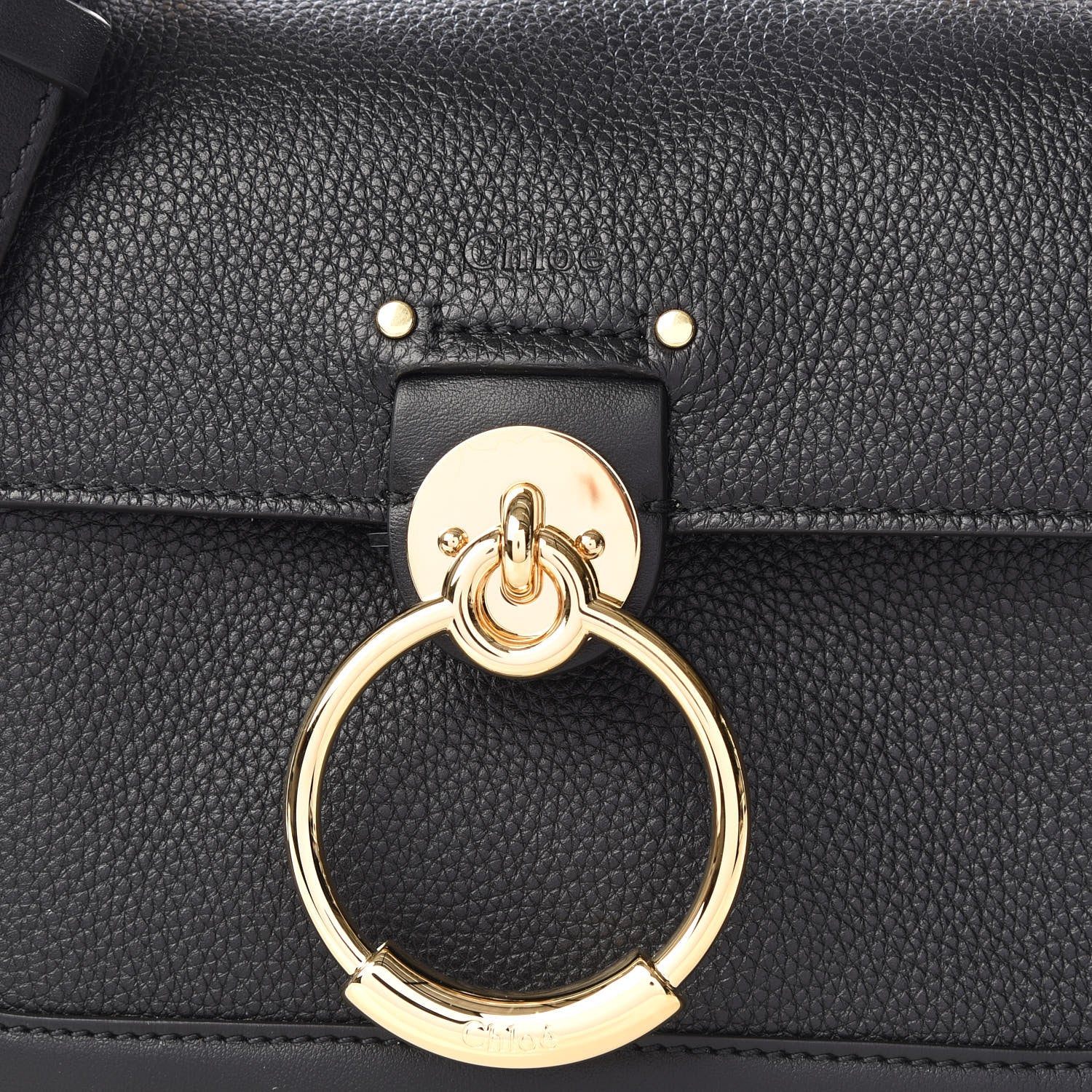 Chloe Calfskin Mini Tess Day Bag Black 11 of 11