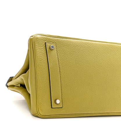 Hermes Taurillon Clemence JPG Birkin 42 Chartreuse 9 of 13