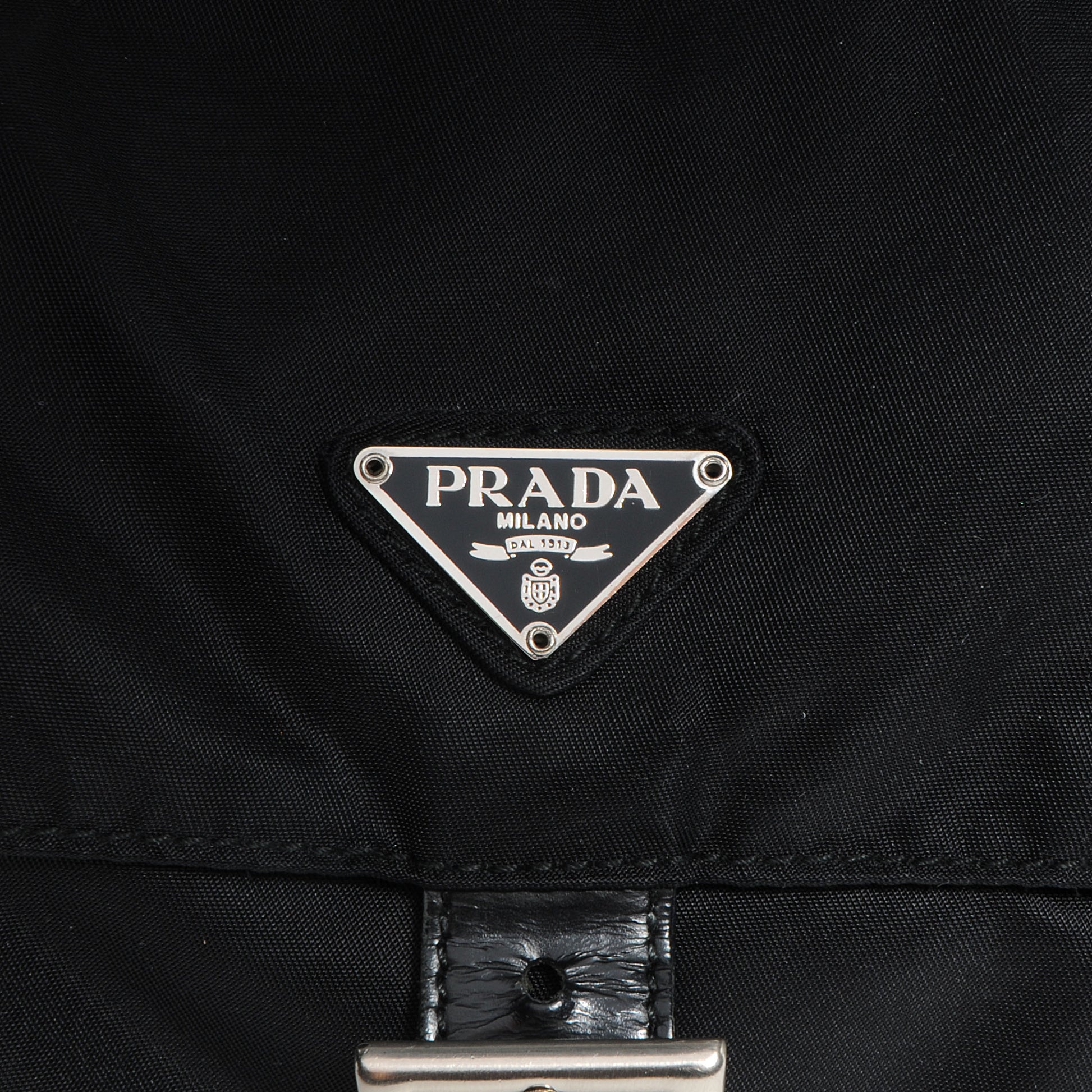 Prada Nylon Vela Messenger Black 8 of 9