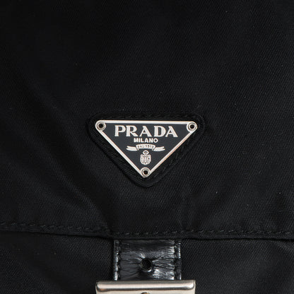 Prada Nylon Vela Messenger Black 8 of 9