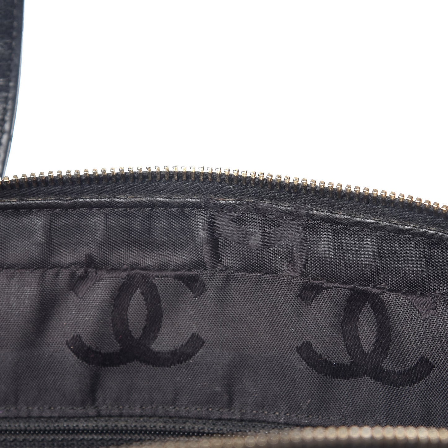 Calfskin Wild Stitch Top Handle Bag Black