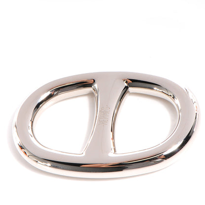 Hermes Palladium Chaine D'Ancre Scarf Ring 3 of 5
