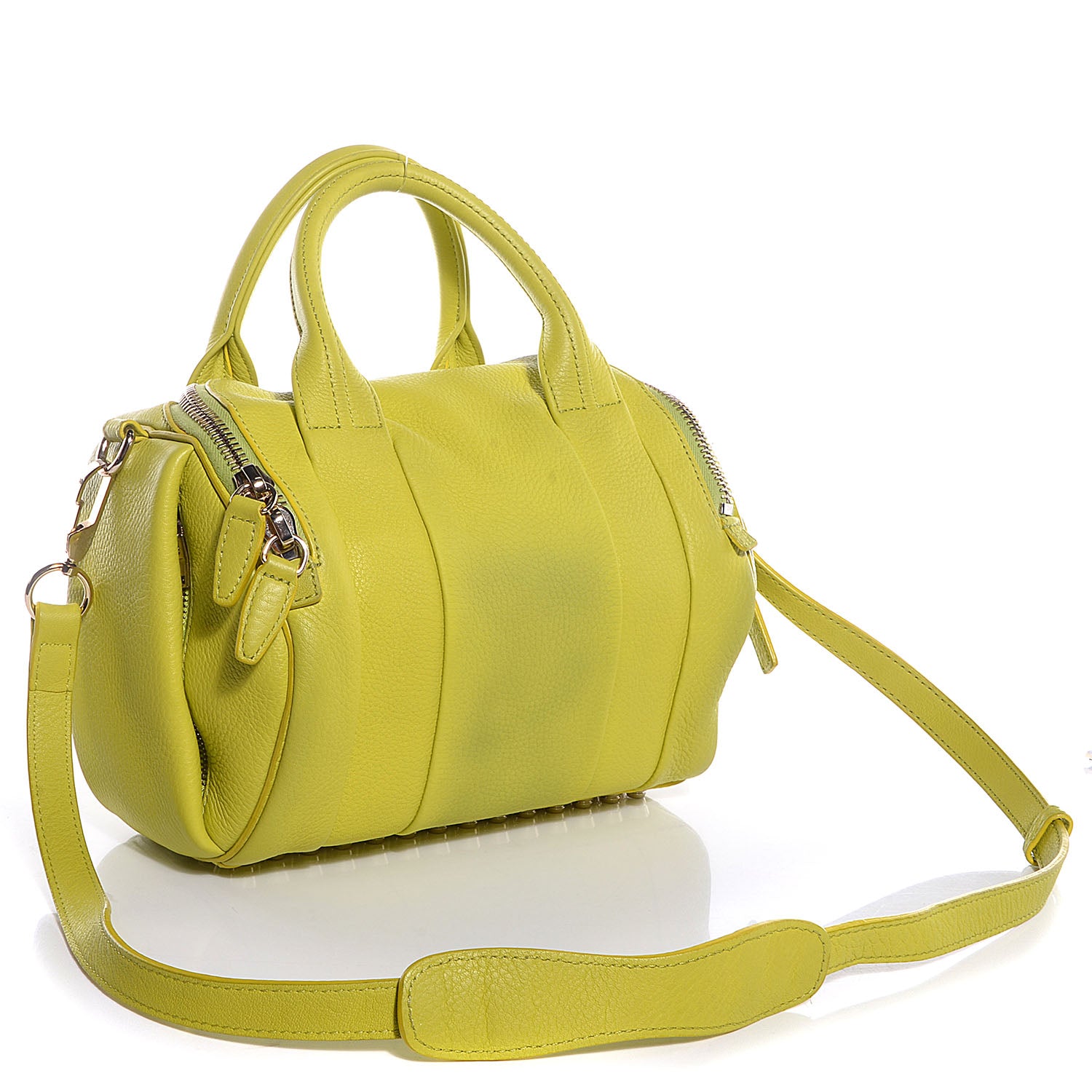 Alexander Wang Pebbled Lambskin Rockie Acid 3 of 9