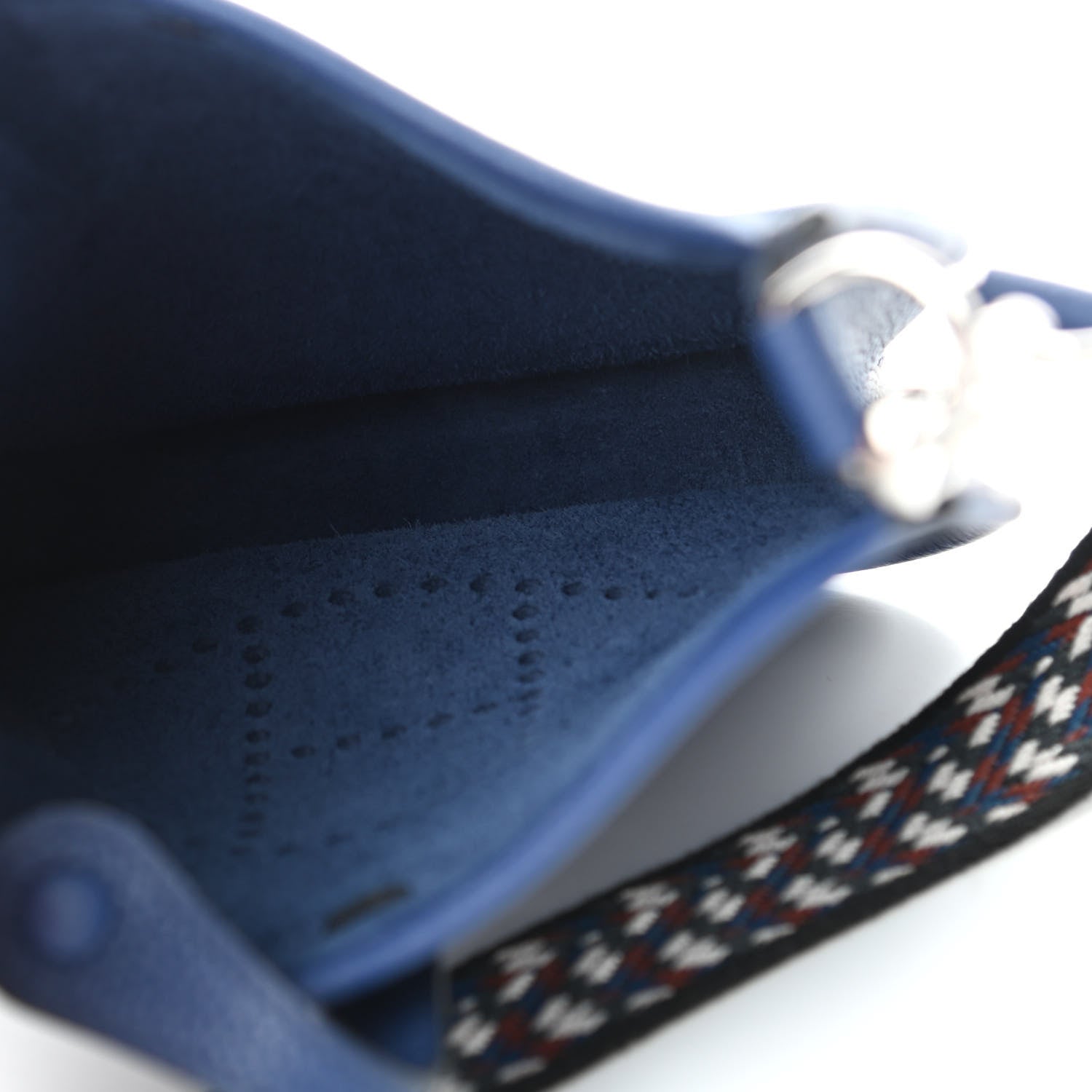 Hermes Taurillon Maurice Zigzag Evelyne TPM Bleu Saphir Bleu Zellige Indigo Black 5 of 11