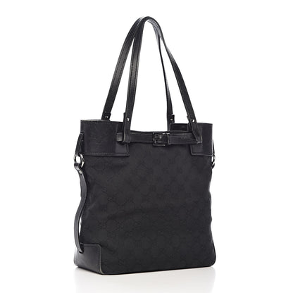 Gucci Monogram Small Bucket Tote Black 3 of 23