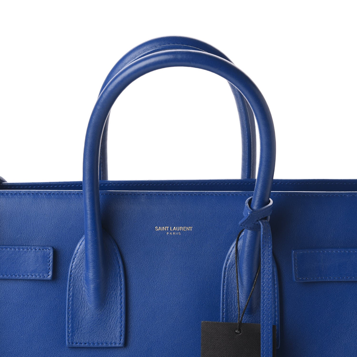 Saint Laurent Calfskin Small Sac De Jour Blue Majorelle 10 of 10