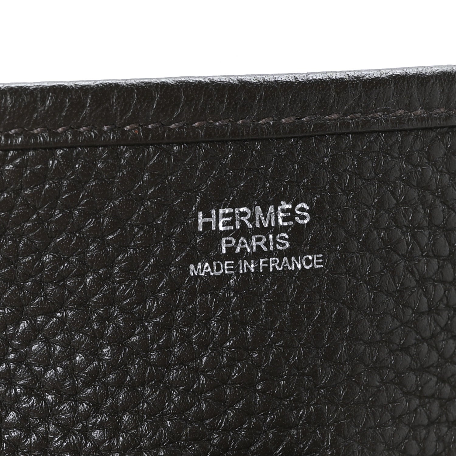 Hermes Taurillon Clemence Evelyne III PM Chocolate 7 of 9