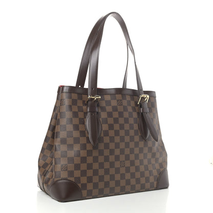 Louis Vuitton Damier Ebene Hampstead MM 3 of 9