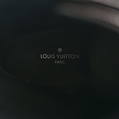 Louis Vuitton Calfskin Monogram Wonderland Flat Ranger Boots 37.5 Black 7 of 13