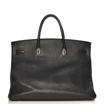 Hermes Togo Birkin 40 Black 5 of 32