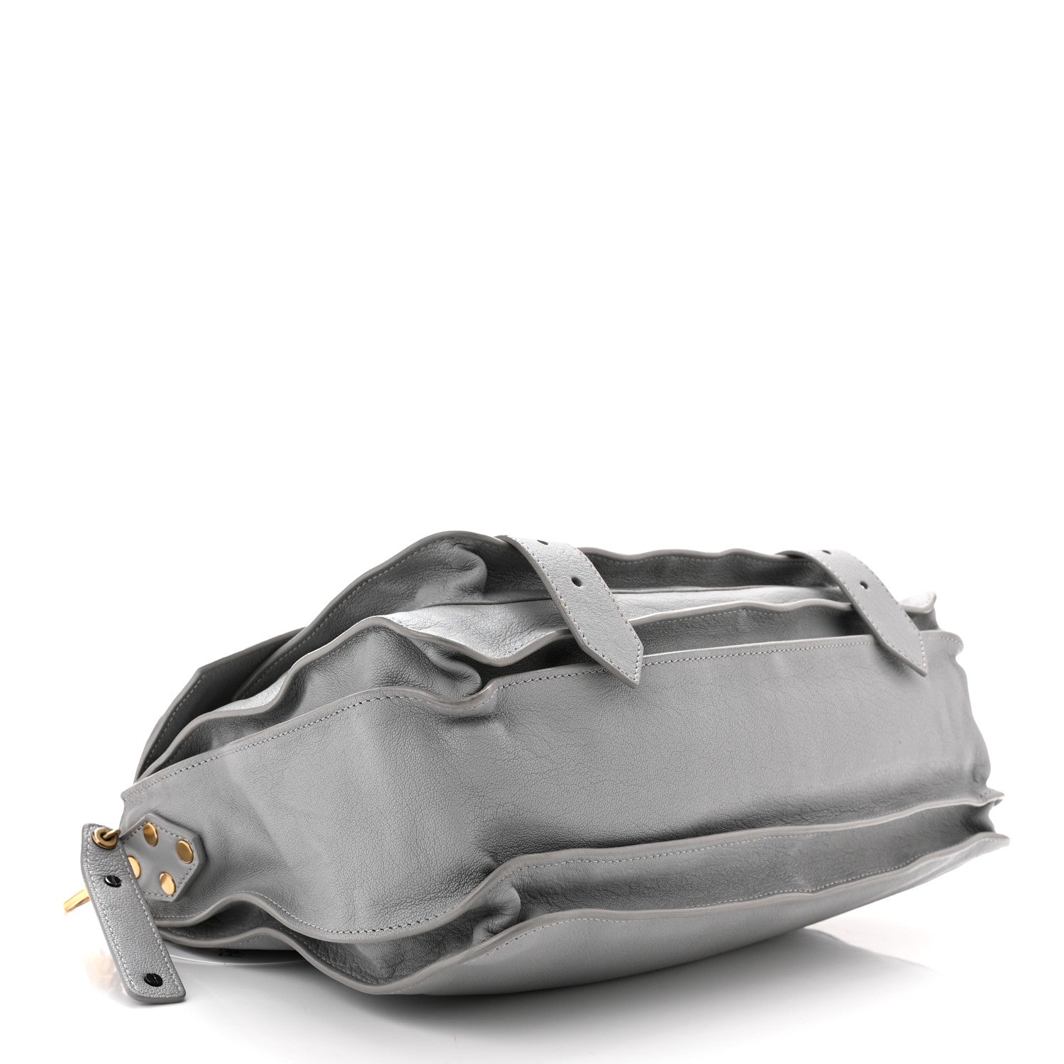 Proenza Schouler Lambskin Medium PS1 Satchel Concrete Grey 4 of 10