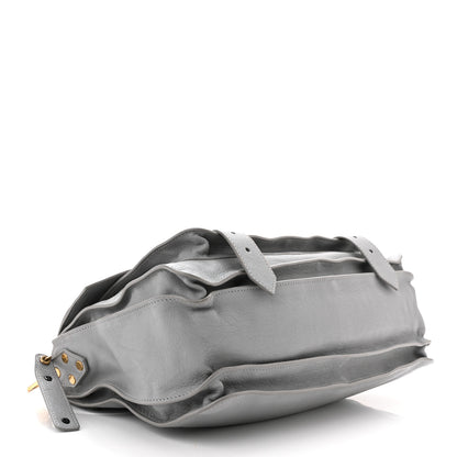 Proenza Schouler Lambskin Medium PS1 Satchel Concrete Grey 4 of 10