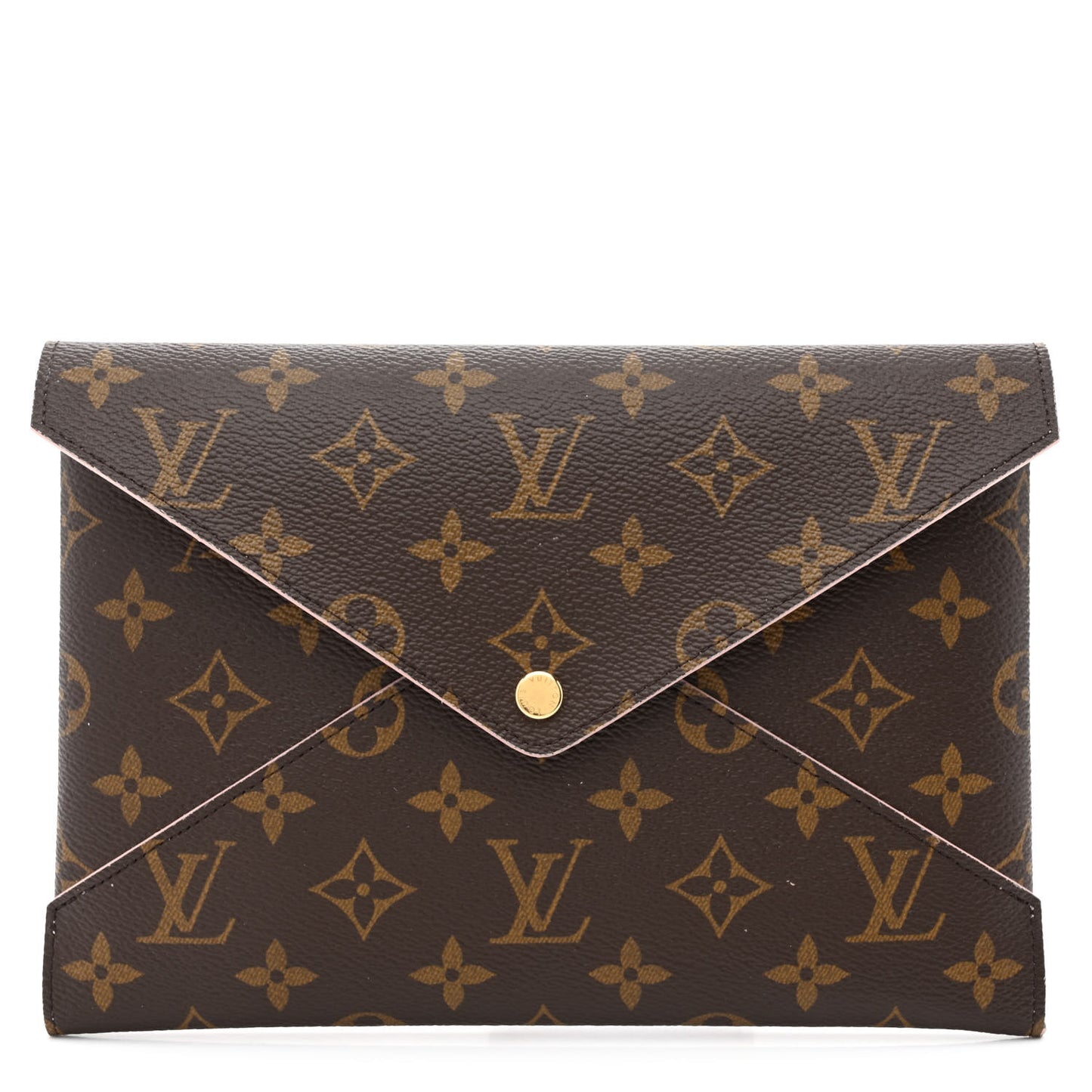 Monogram Large Kirigami Pochette Insert Rose Ballerine