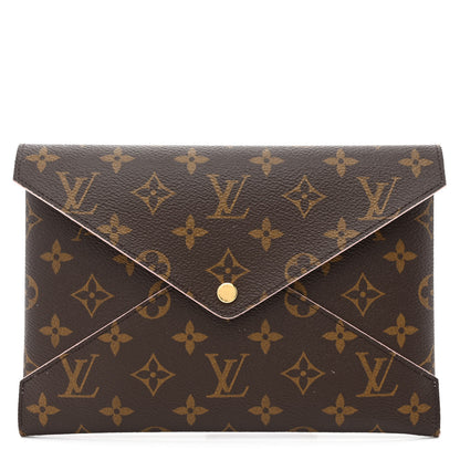 Louis Vuitton Monogram Large Kirigami Pochette Insert Rose Ballerine 1 of 12