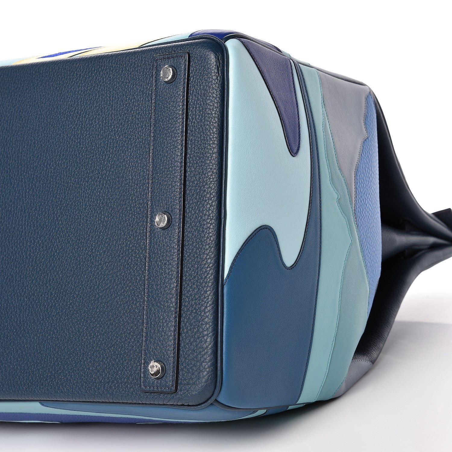 Hermes Togo HAC Endless Road Birkin 50 Bleu de Prusse 11 of 11