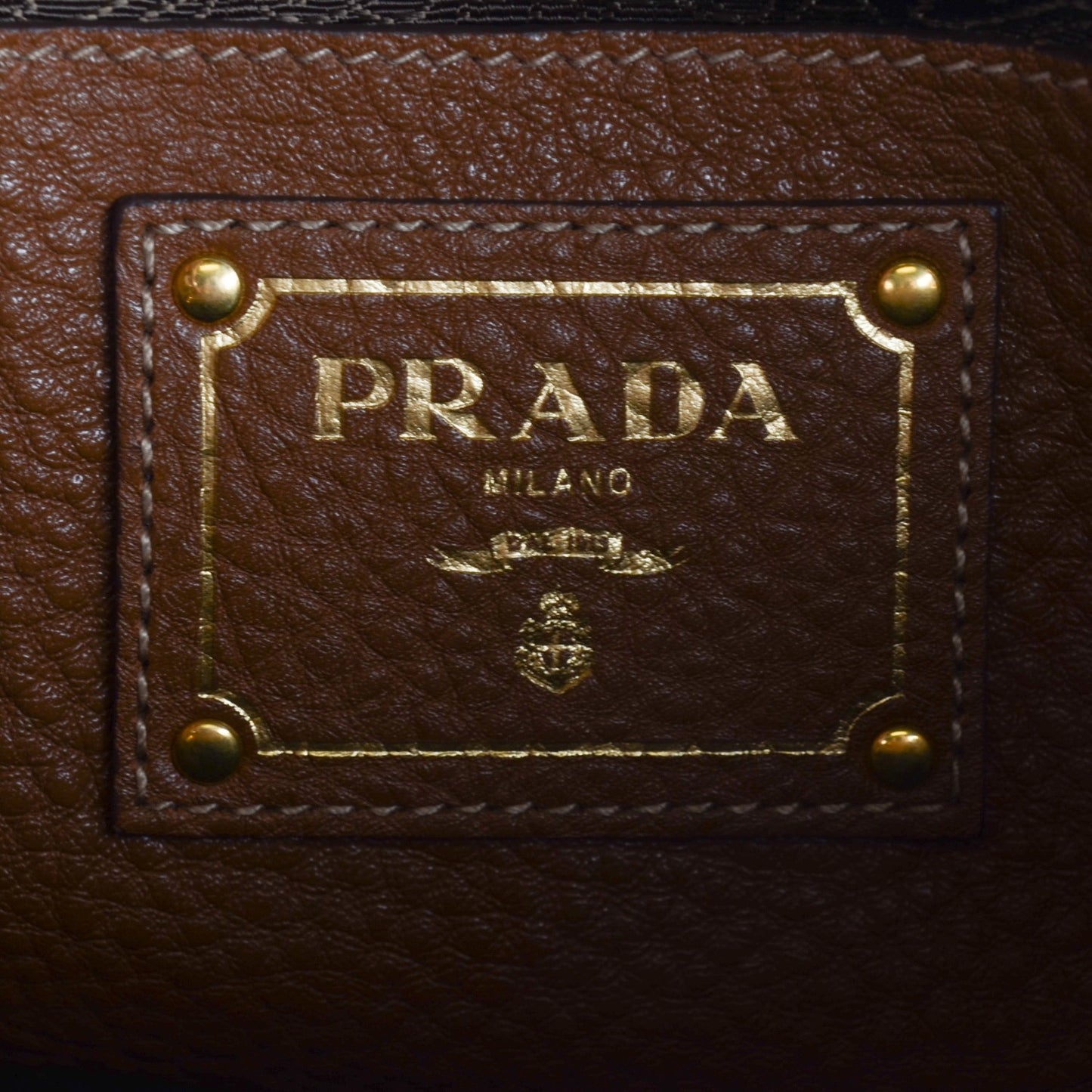 Vitello Daino Tote Caramel