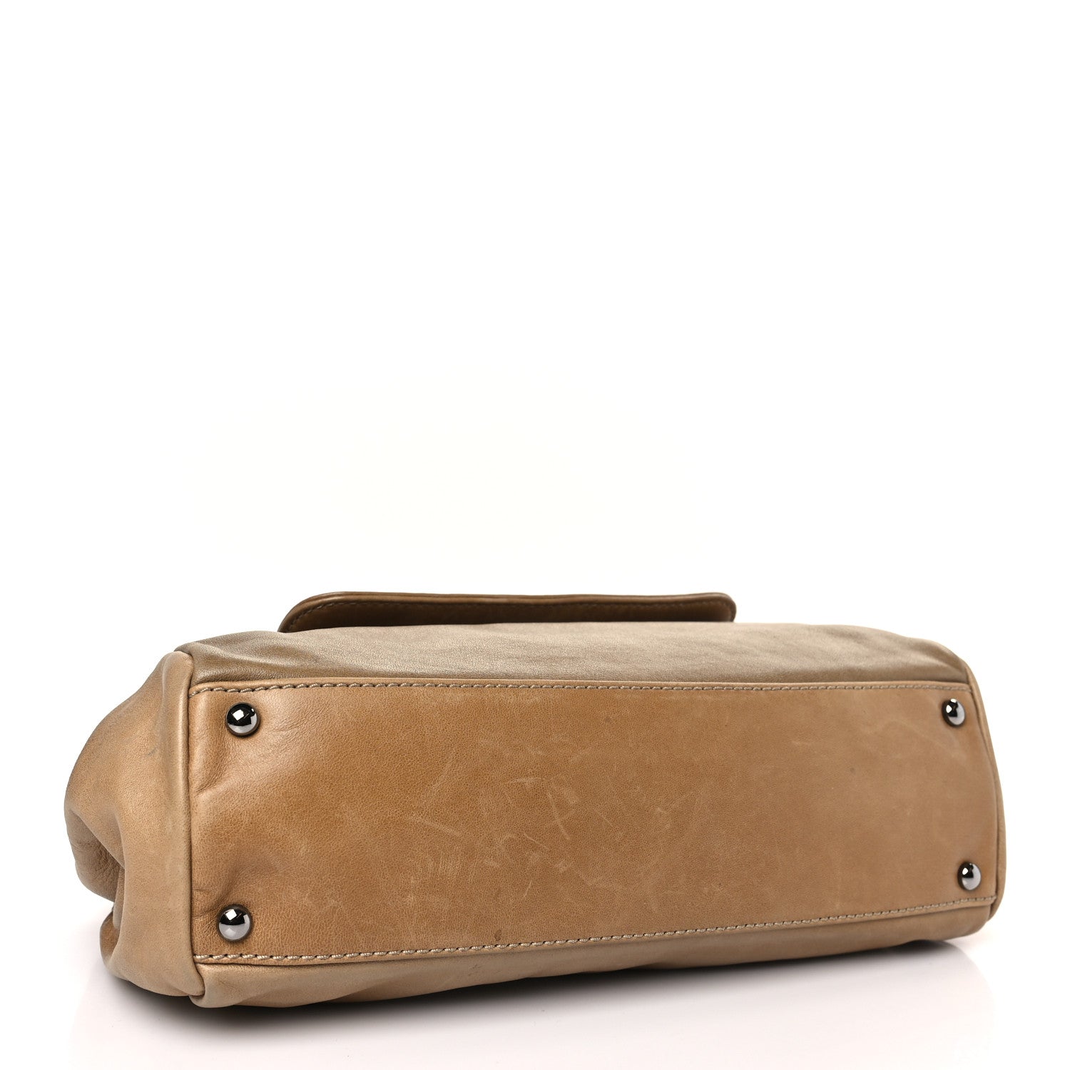 Chanel Lambskin Lax Accordion Flap Brown 4 of 9