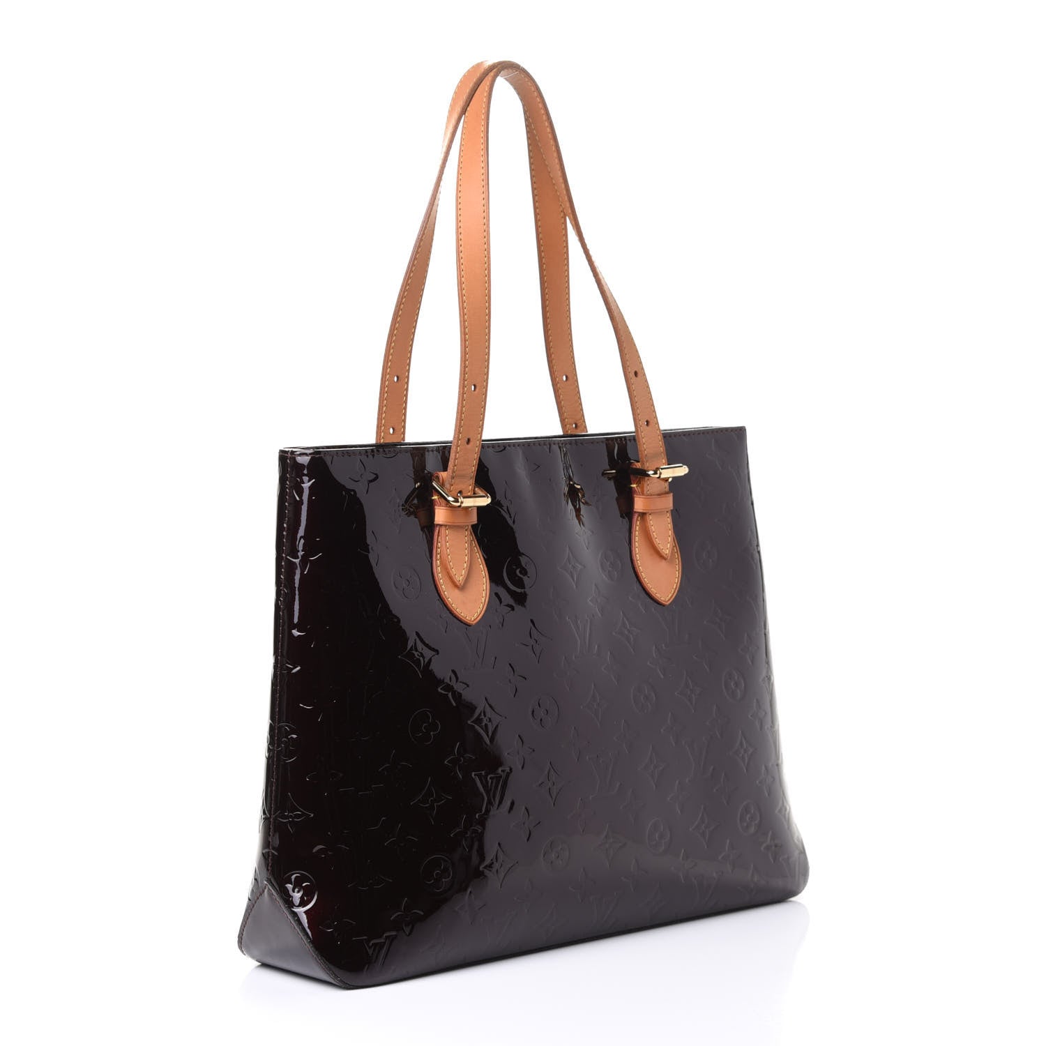 Louis Vuitton Vernis Brentwood Amarante 2 of 4