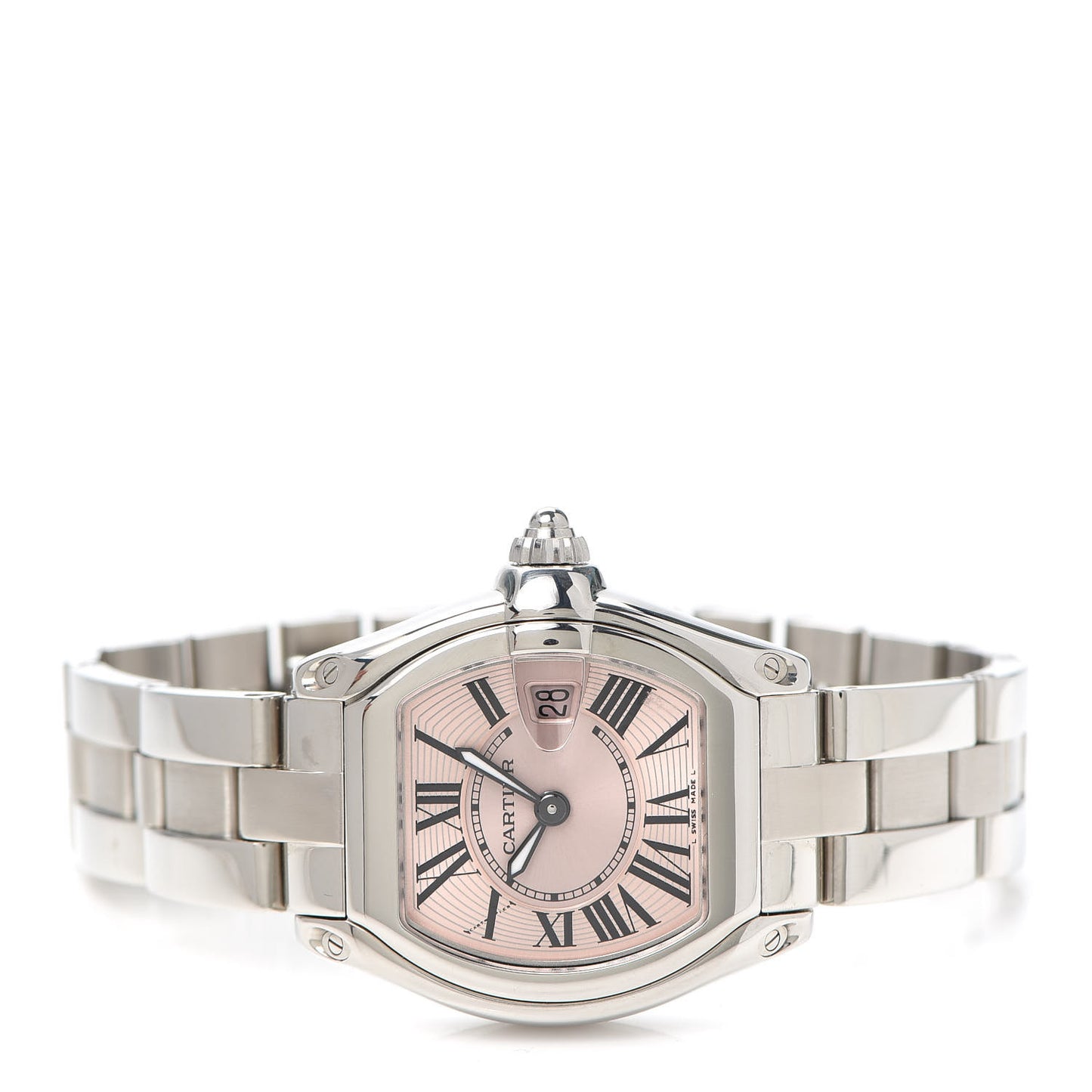 Stainless Steel 31mm Roadster Quartz Watch Pink