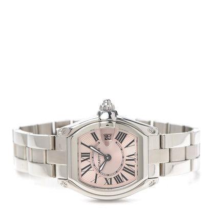 Cartier Stainless Steel 31mm Roadster Quartz Watch Pink 2 of 5