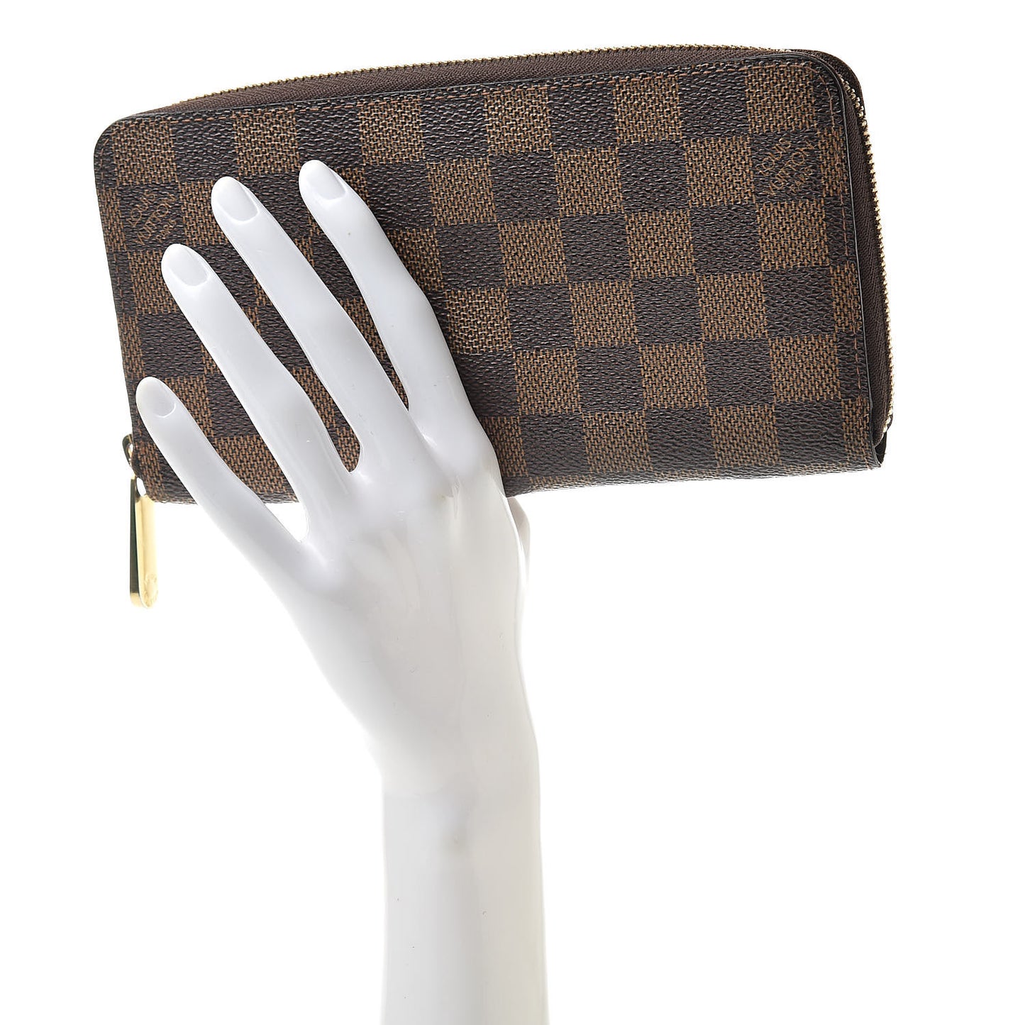 Damier Ebene Zippy Wallet