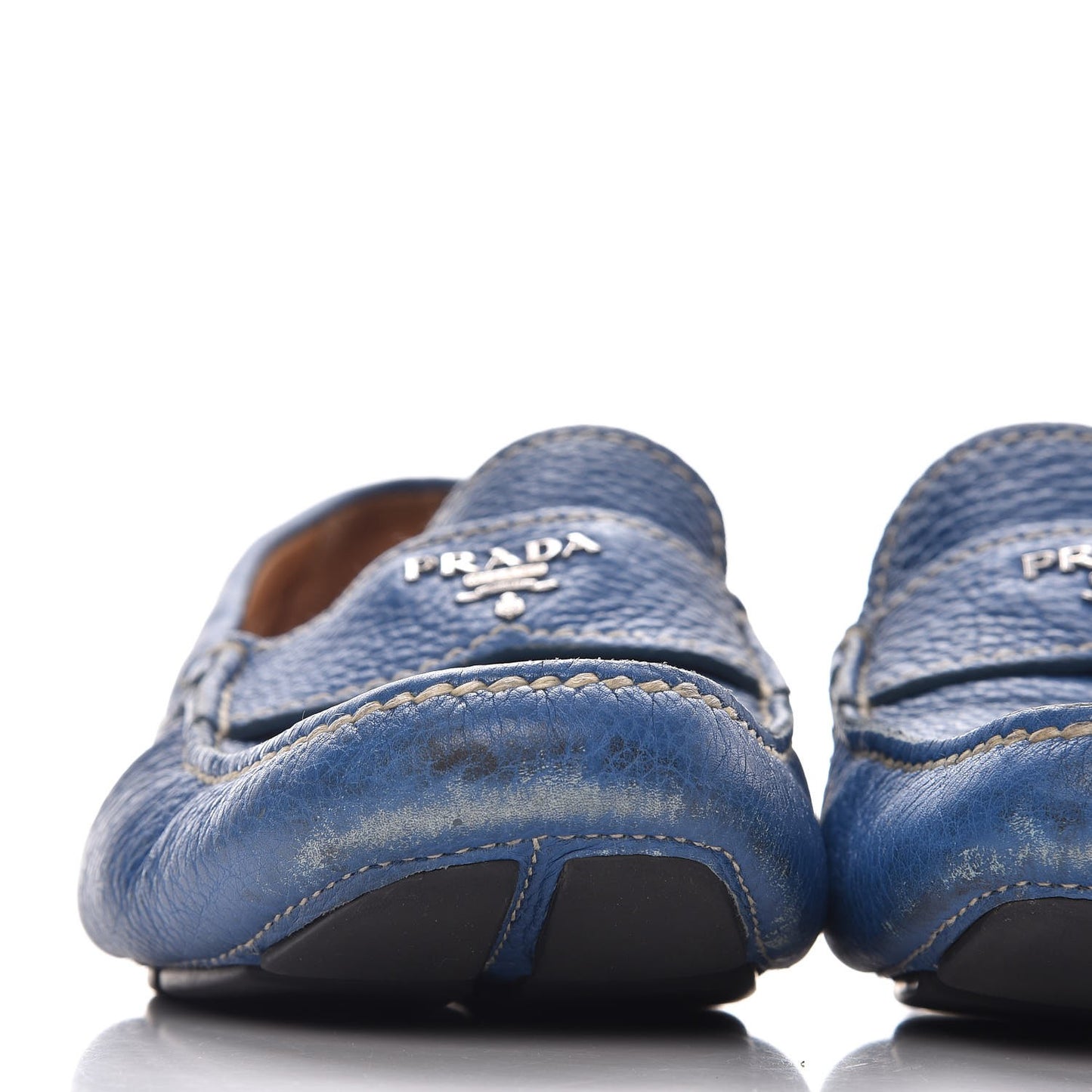 Vitello Daino Loafers 8 Cobalto