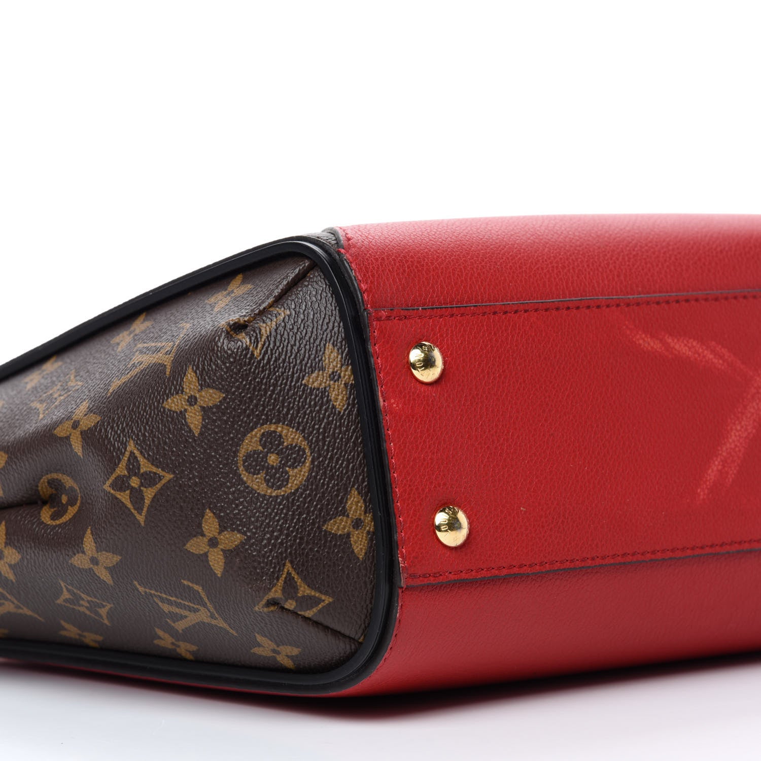 Louis Vuitton Calfskin Monogram Kimono Tote PM Cherry 6 of 11